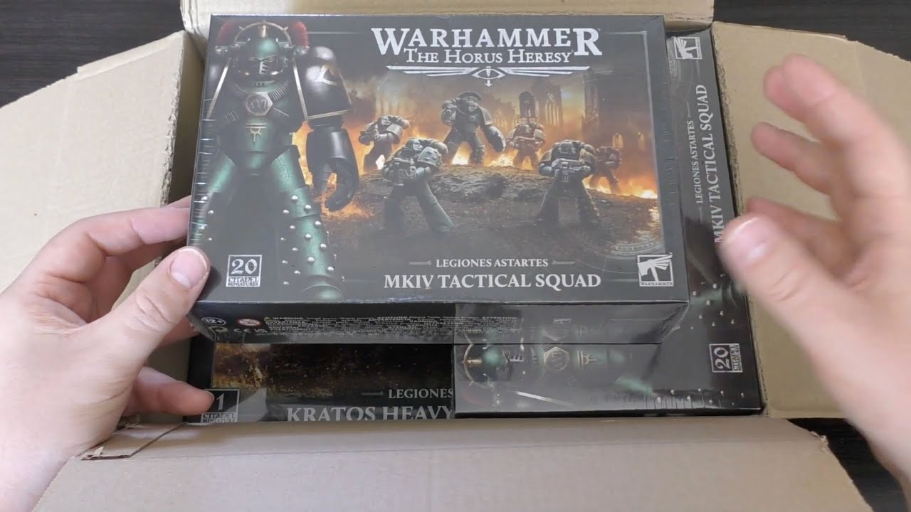 Legiones Astartes - MKIV - Unboxing (HH)