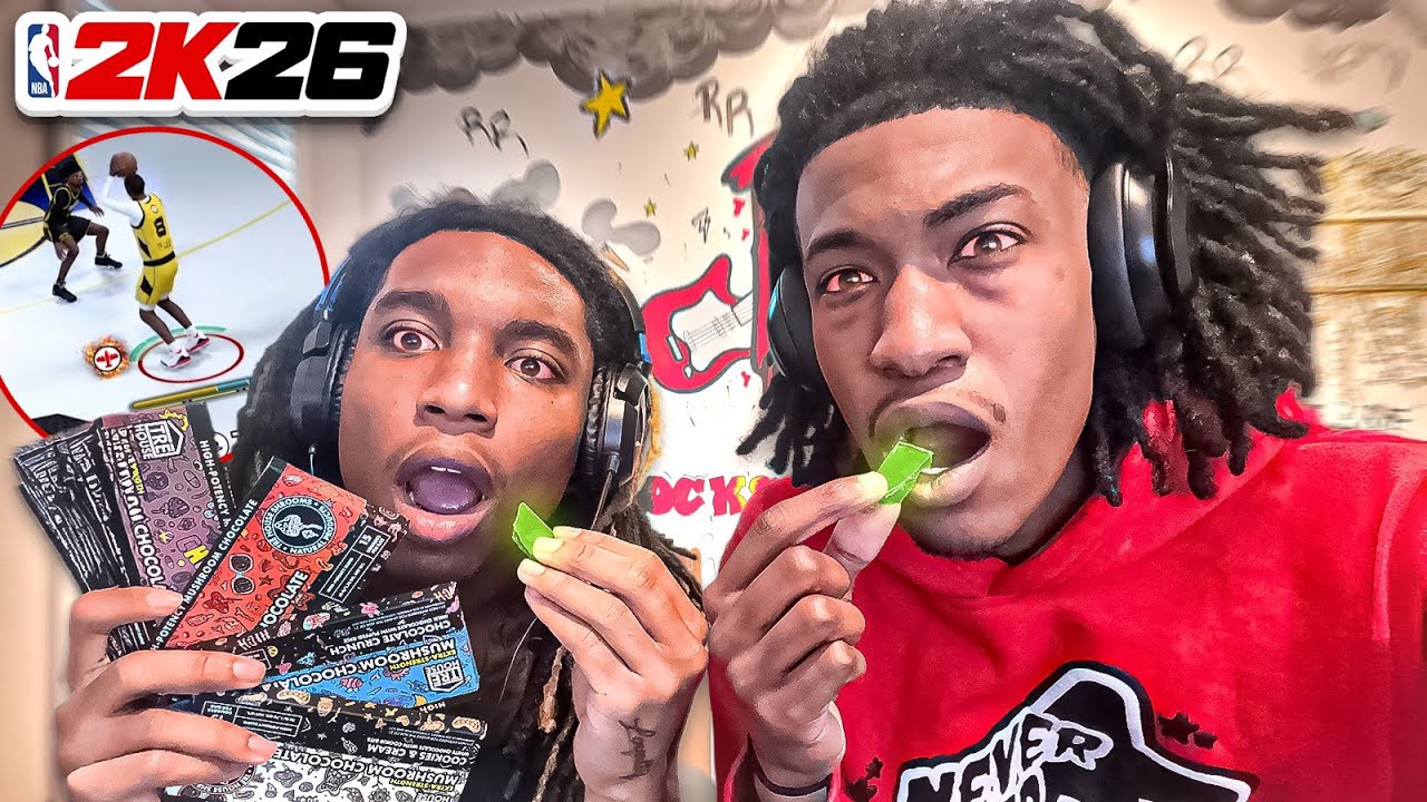 NBA2K26 WHILE TRIPPING ON SHROOMS WAS A BAD IDEA