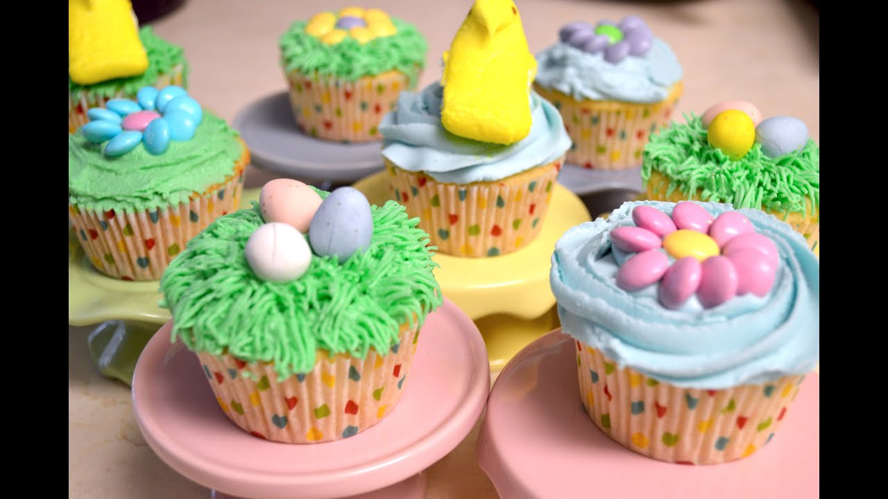 LIVE STREAM - How to Make and Decorate Easter Cupcakes