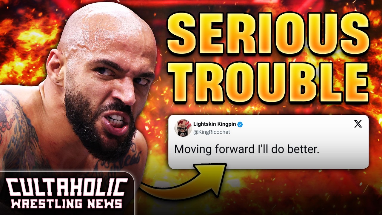 Ricochet In SERIOUS TROUBLE With AEW Management | WWE WrestleMania Saudi Arabia Update