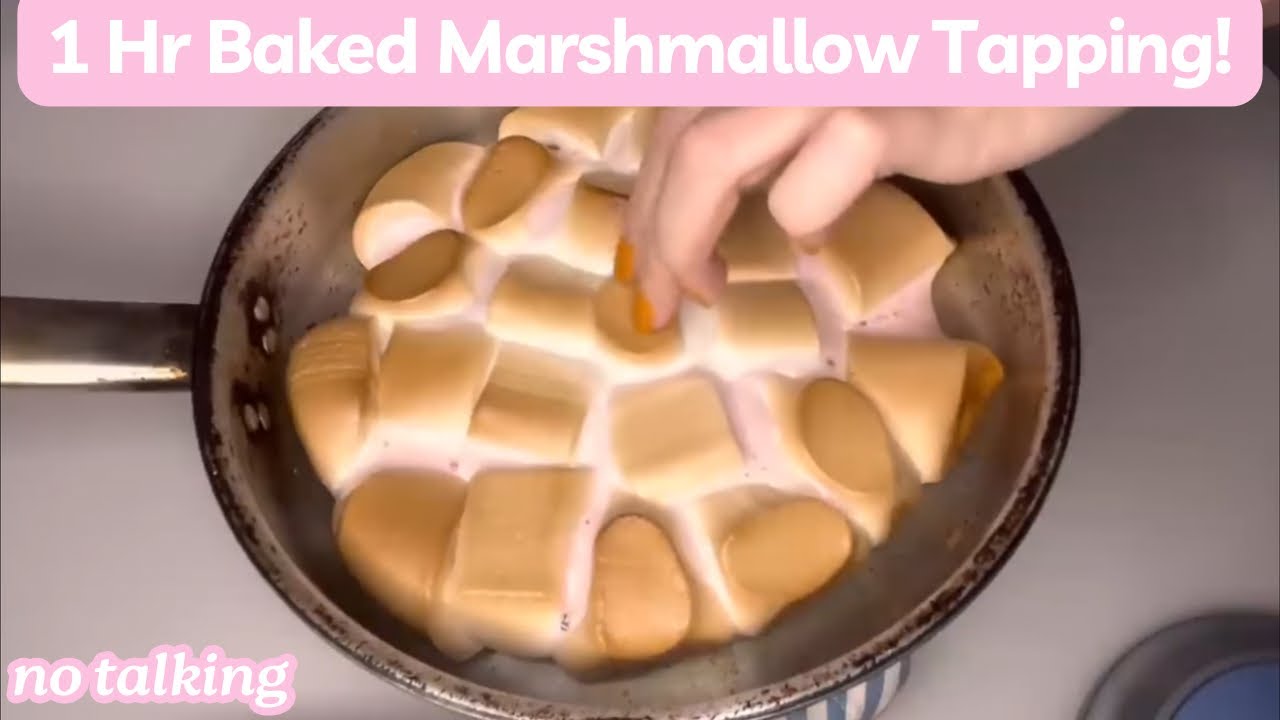 ASMR * Baked Marshmallow! 🤍 Tapping & Scratching! * Compilation * No Talking * ASMRVilla
