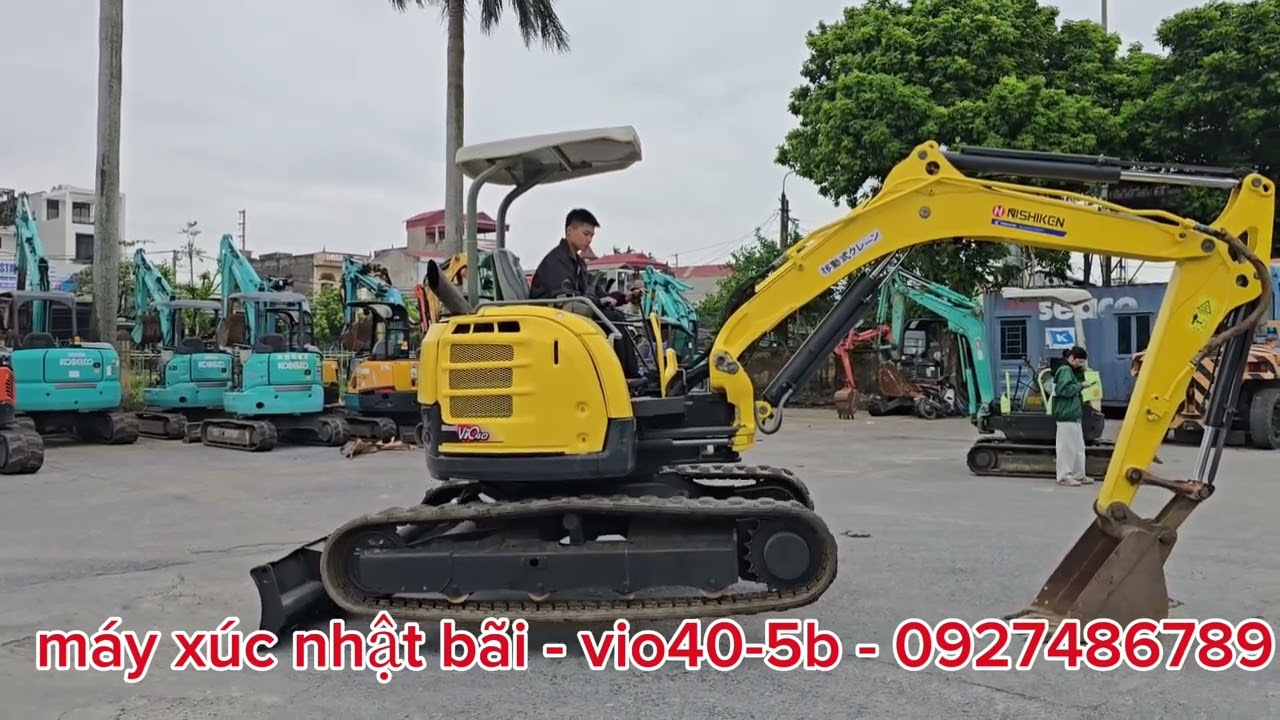Yanmar vio40-5b hàng vừa kiểm xong sẵn bãi giao xe #mayxuc #máyxúc #excavator 