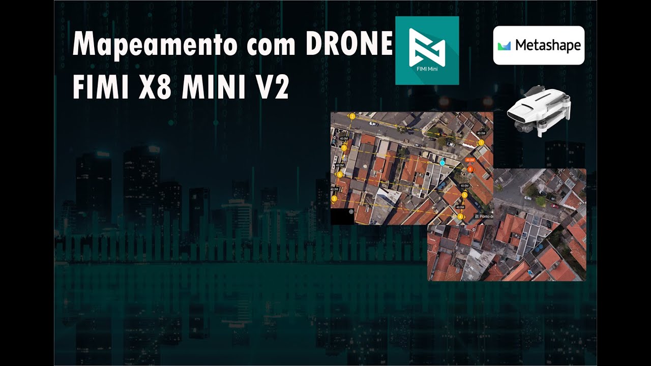 Como fazer um mapeamento / levantamento com Fimi X8 Mini V2