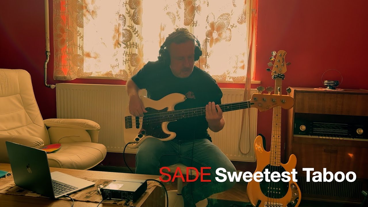 SADE - Sweetest Taboo / Bass cover