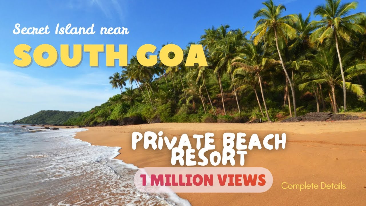 Secret Island near Goa🤯 In Indias most beautiful resort 😍