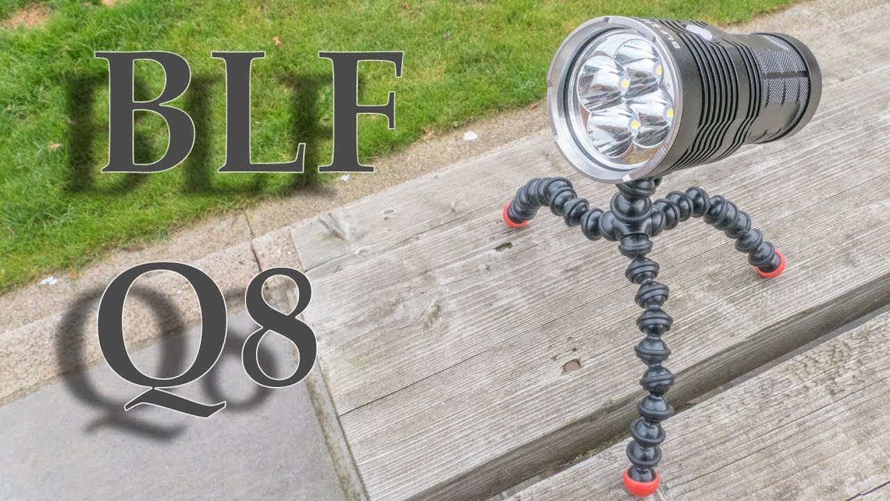 BLF Q8 torch flashlight - The new Skyray King