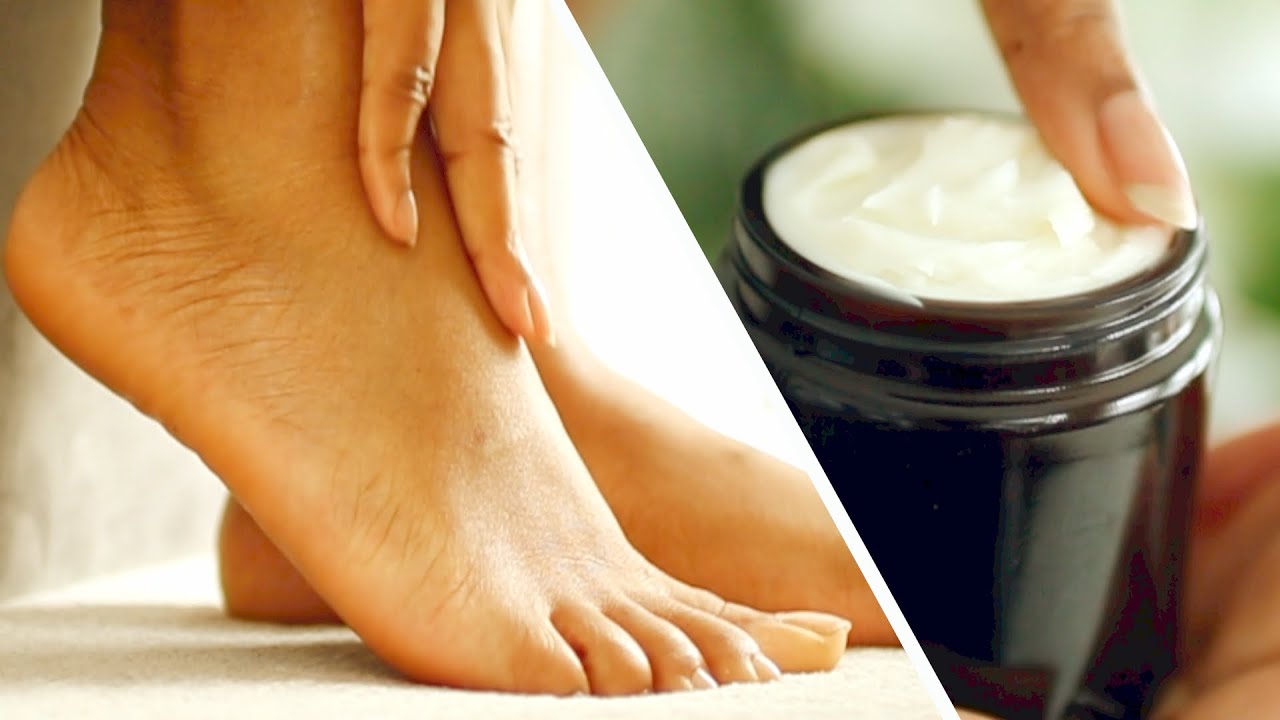 How To Make Foot Butter For DRY FEET!