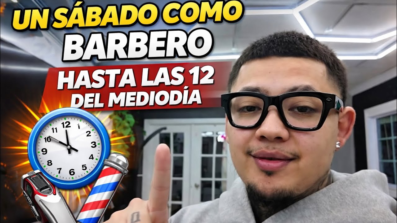 Un dia como barbero en usa 🇭🇳-🇺🇸