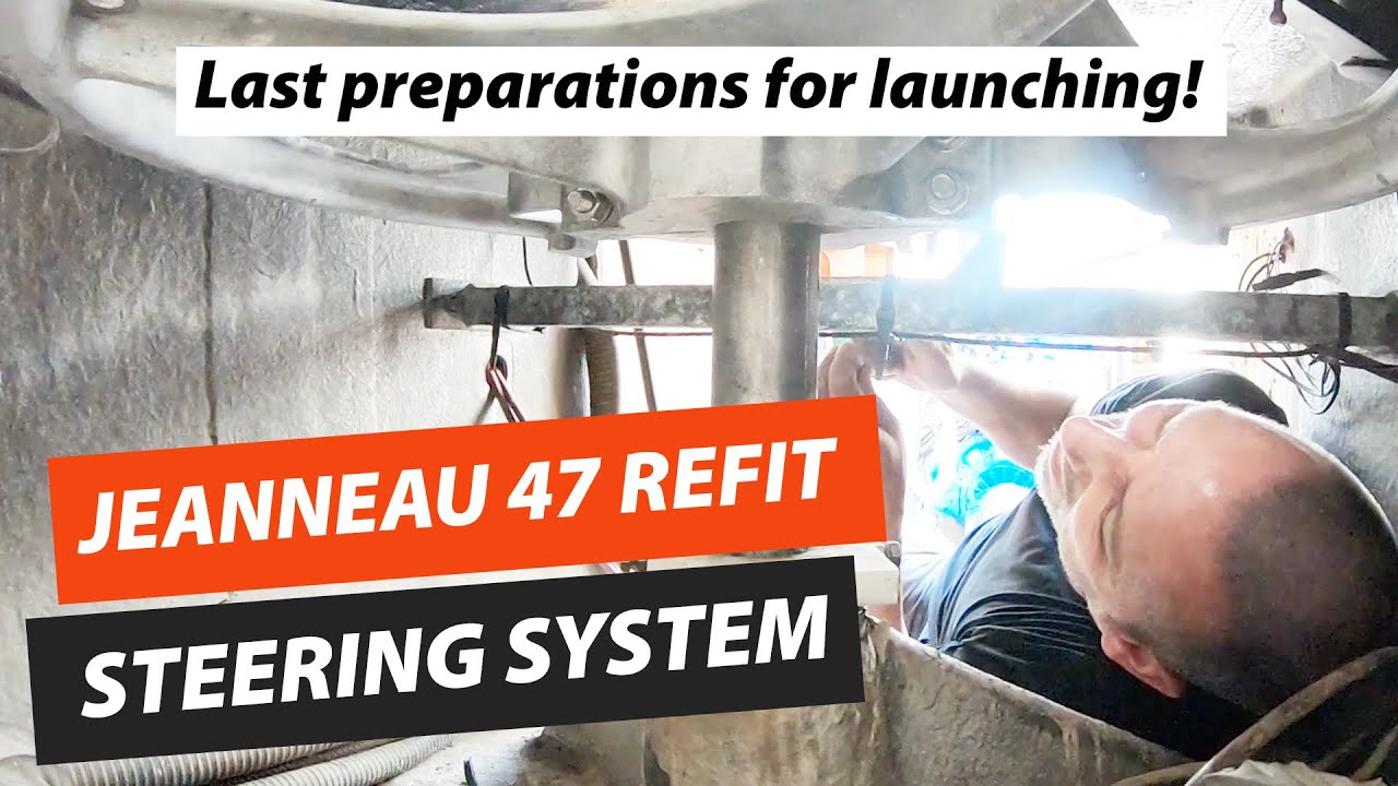 Reinstalling the steering quadrant & engine preparation for launch - EP011