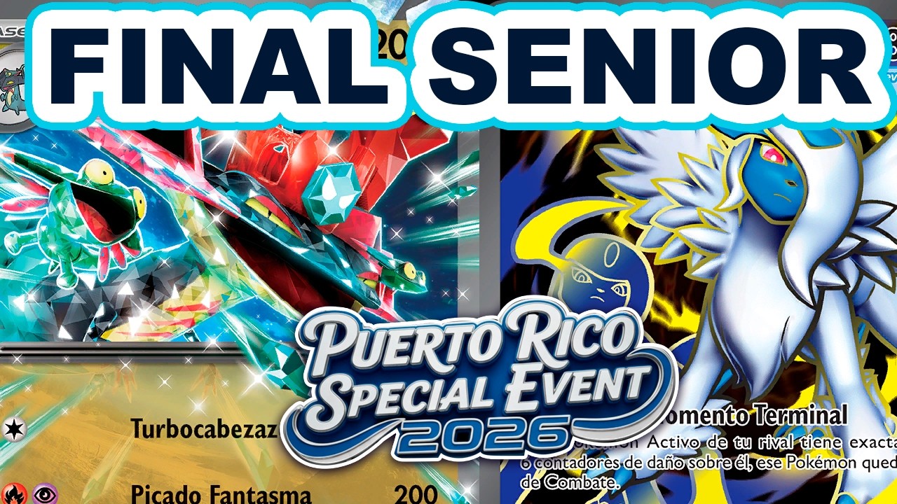 EL OSO DE LA MUELTE en la FINAL SENIOR SPECIAL EVENT PUERTO RICO pokemon TCG 2026