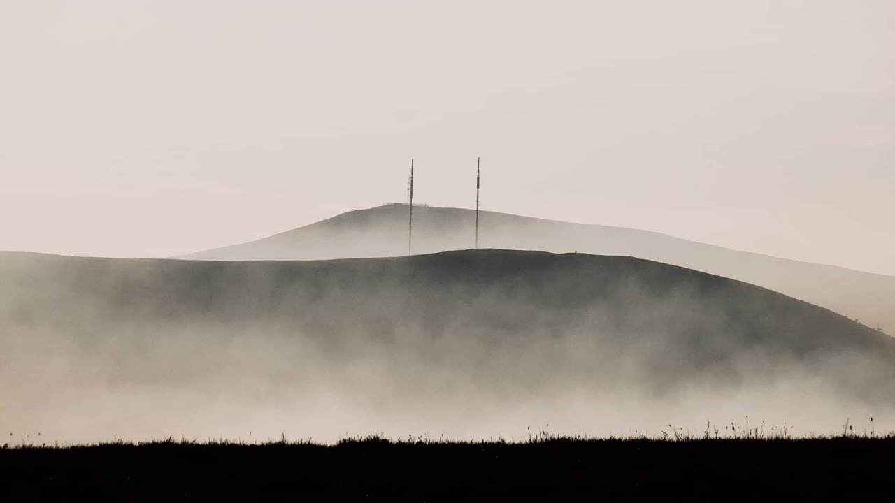Smoke fills the Belfast Skyline