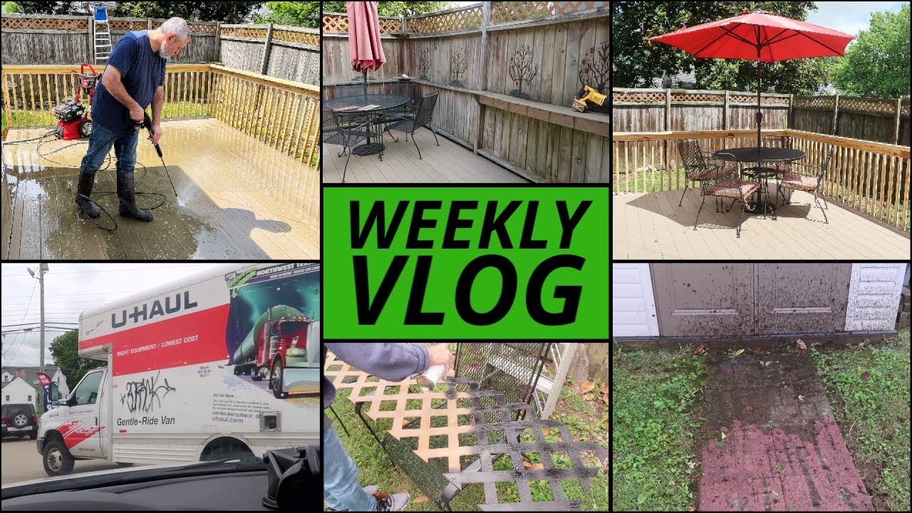 Making Improvements to Our Yard & Deck Vlog June 2023