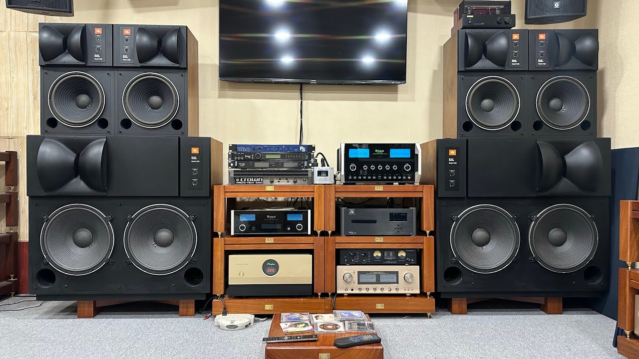 Quá hay các bác. JBL 4435 ghép Mcintosh MA-7000 không đối thủ trong tầm giá. Kết quả bất ngờ