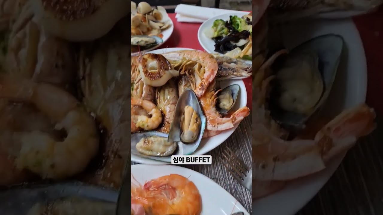 #심야부페 #SEAFOOD #KING WOK #라스팔마스 #16유로 #가성비갑