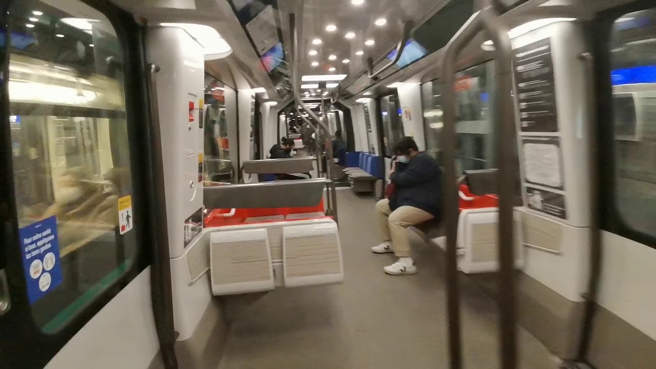 [IDF #1] Porte de Clichy vers Pyramides + Rencontre (Métro 14)