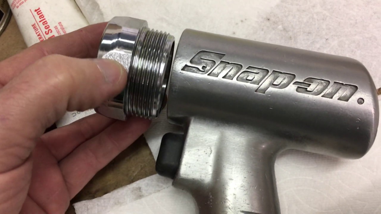 Snap-on air hammer PH3050 disassembly repair tips