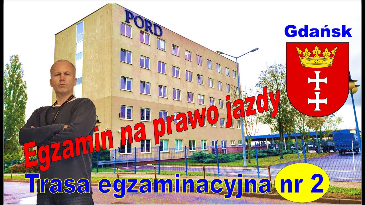 Egzamin na prawo jazdy TRASA EGZAMINACYJNA NR 2.