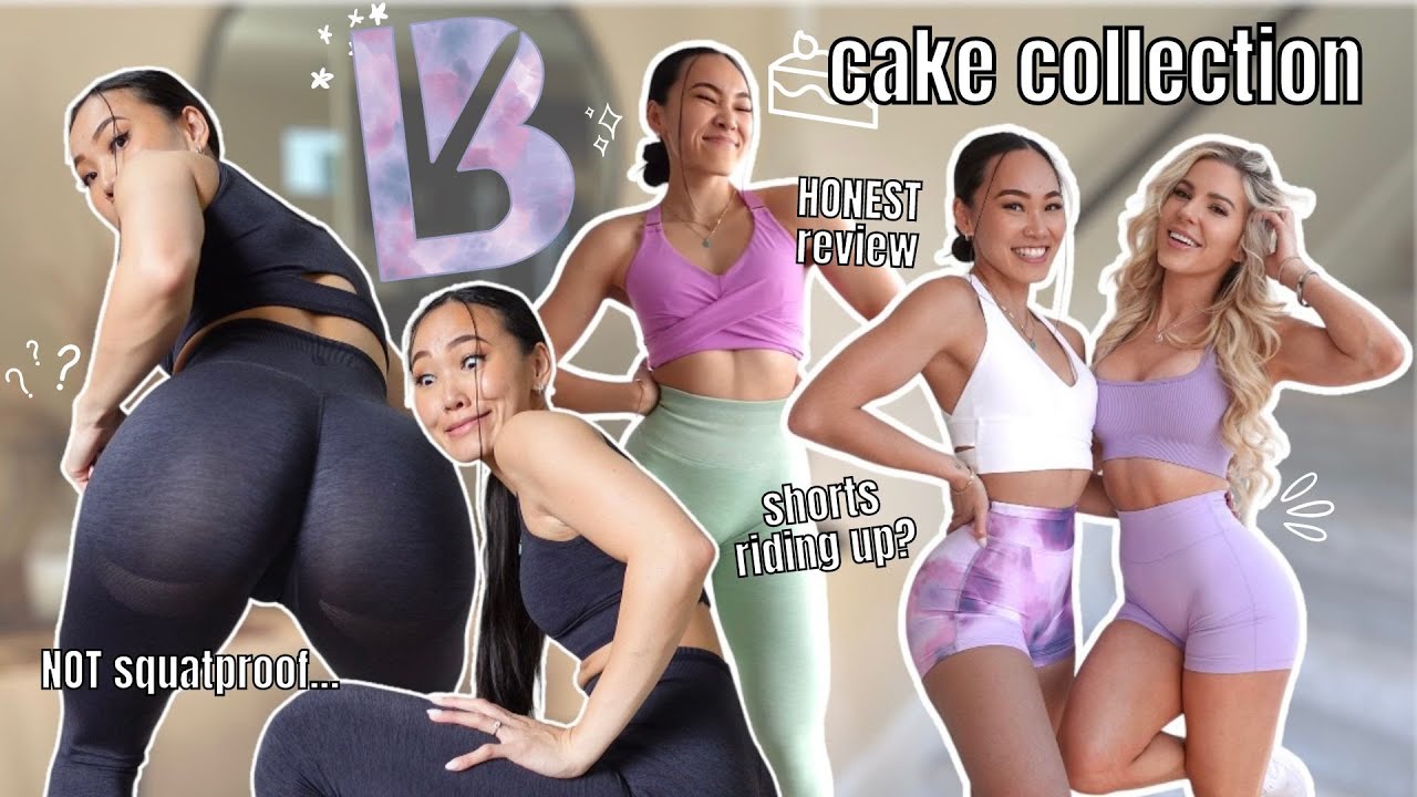 BUFFBUNNY CAKE COLLECTION REVIEW | NEW seamless?! casual tops, honest try on haul + review!
