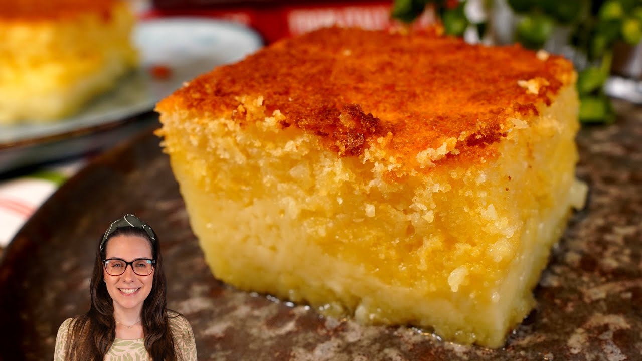 Bolo de fubá cremoso, no liquidificador super fácil! É muito bom!! BOMBOCADO