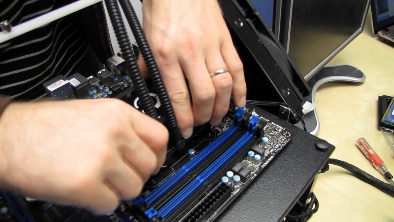 LGA2011 Intel Core i7 CPU Installation Guide H100 Water Cooler Linus Tech Tips