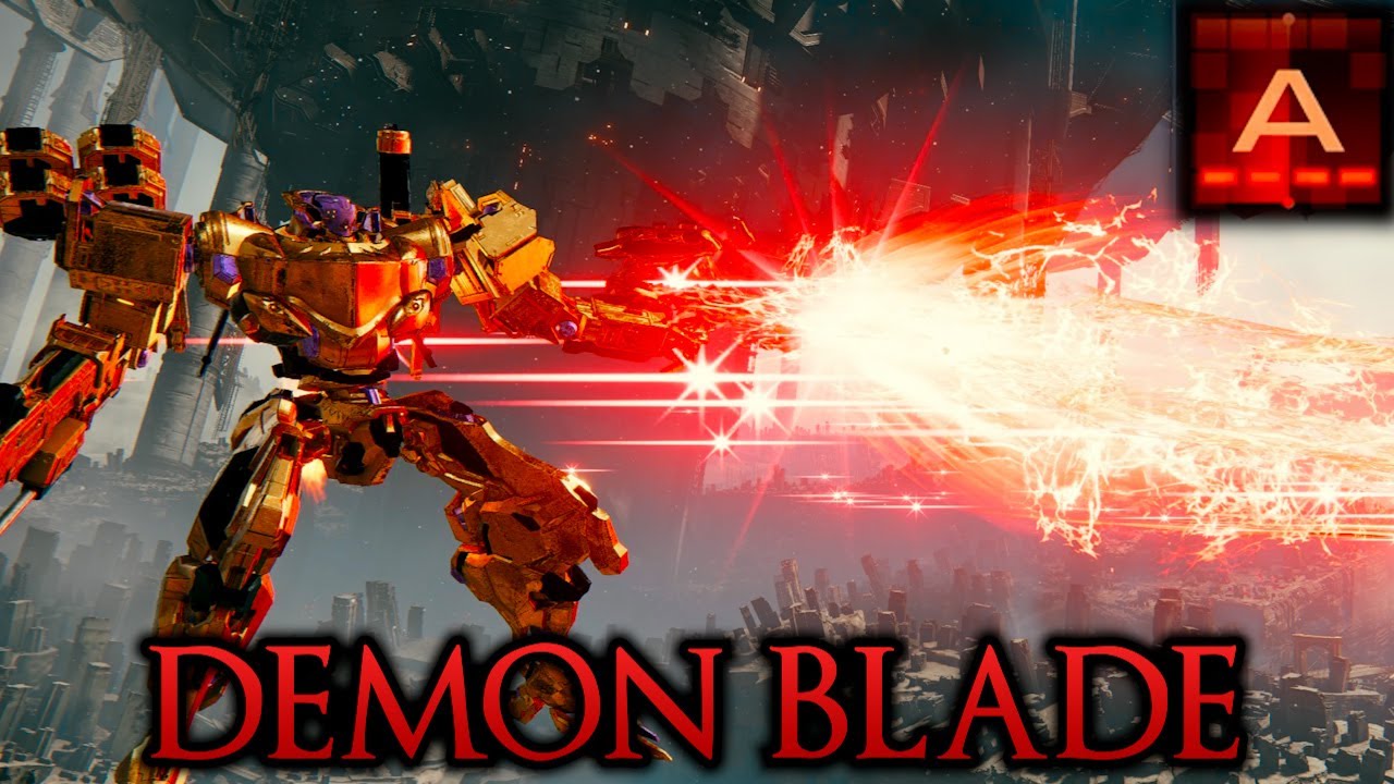 We're CLOSE To GETTING BACK Into S RANK With The DEMON BLADE (Armored Core 6 Ranked PvP)