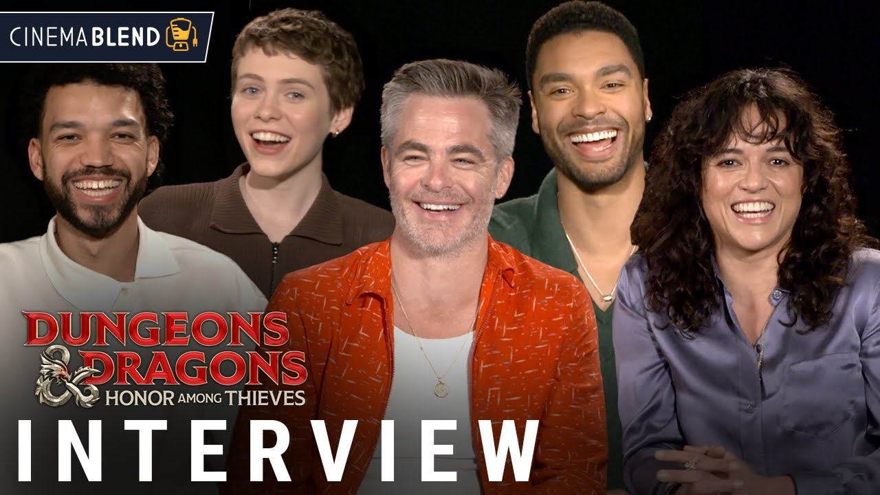 'Dungeons & Dragons' Interviews | Chris Pine, Reg&eacute;-Jean Page, Michelle Rodriguez & More