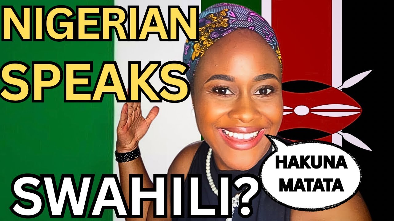 Nigerian Speaks Swahili For The First Time 🇳🇬❤️🇰🇪”