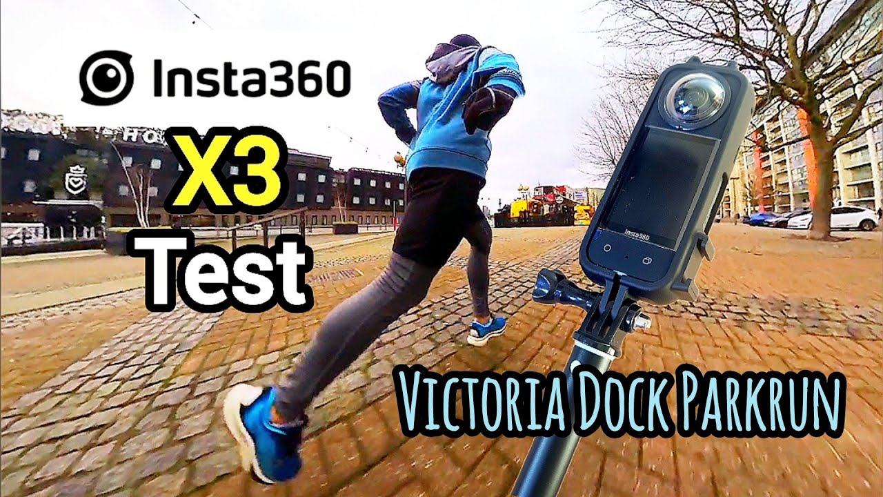 Best ALL PURPOSE Vlogging Camera? Insta360 X3 Run Test @Victoria Dock Parkrun (4/01/2025)