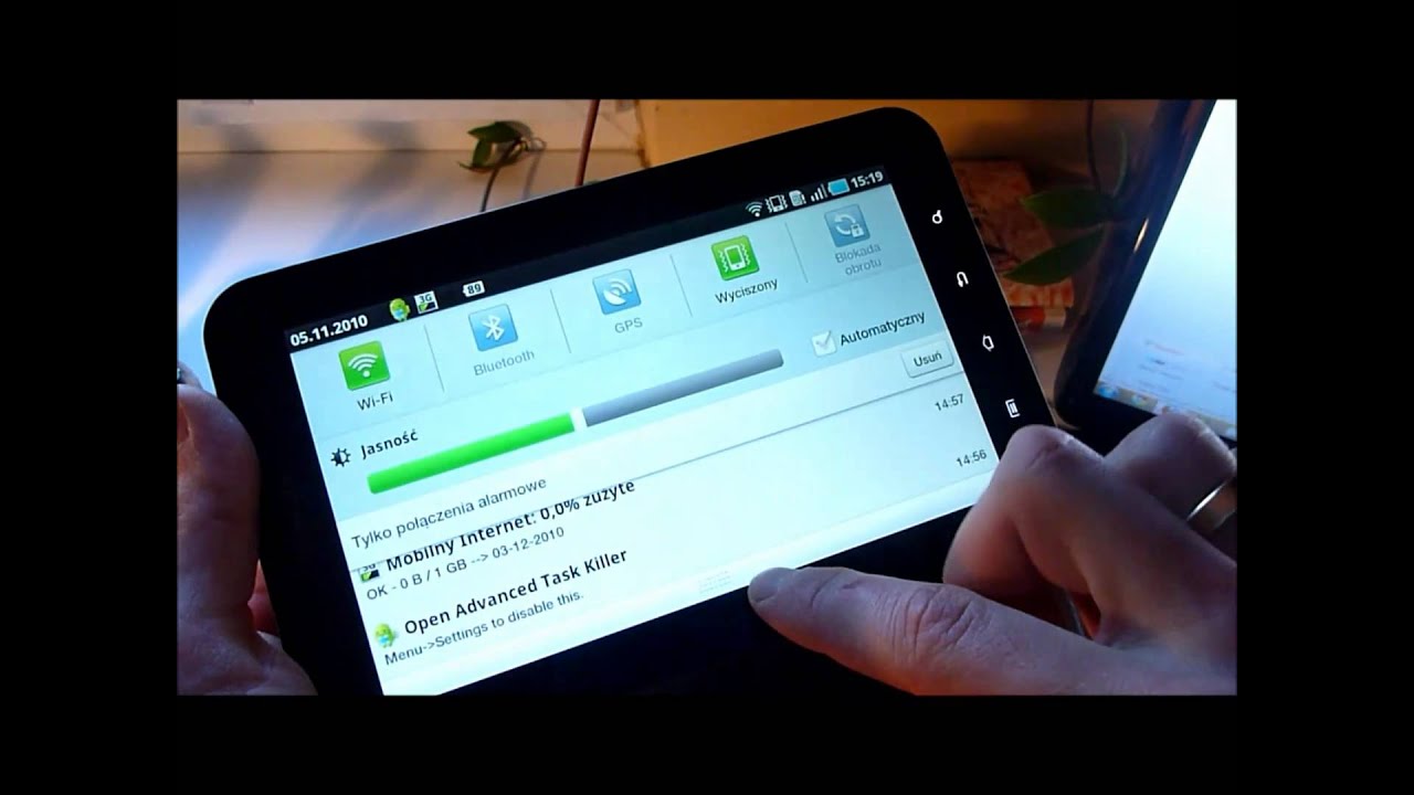 Samsung Galaxy Tab cz.1