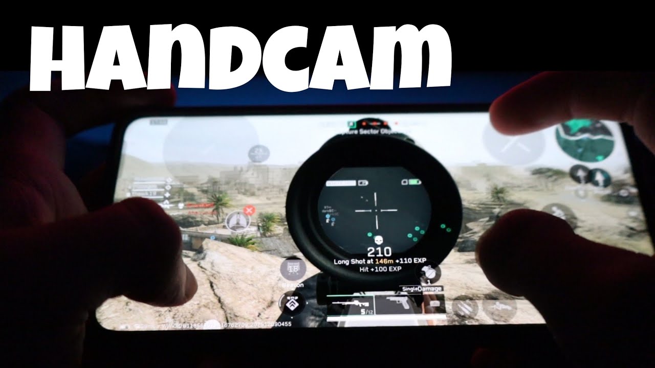 ONEPLUS 13 HANDCAM DELTA FORCE MOBILE 