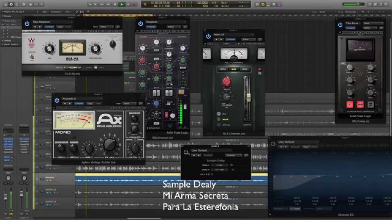 Como Crear Bachata- Waves Y Logic Plug-ins 