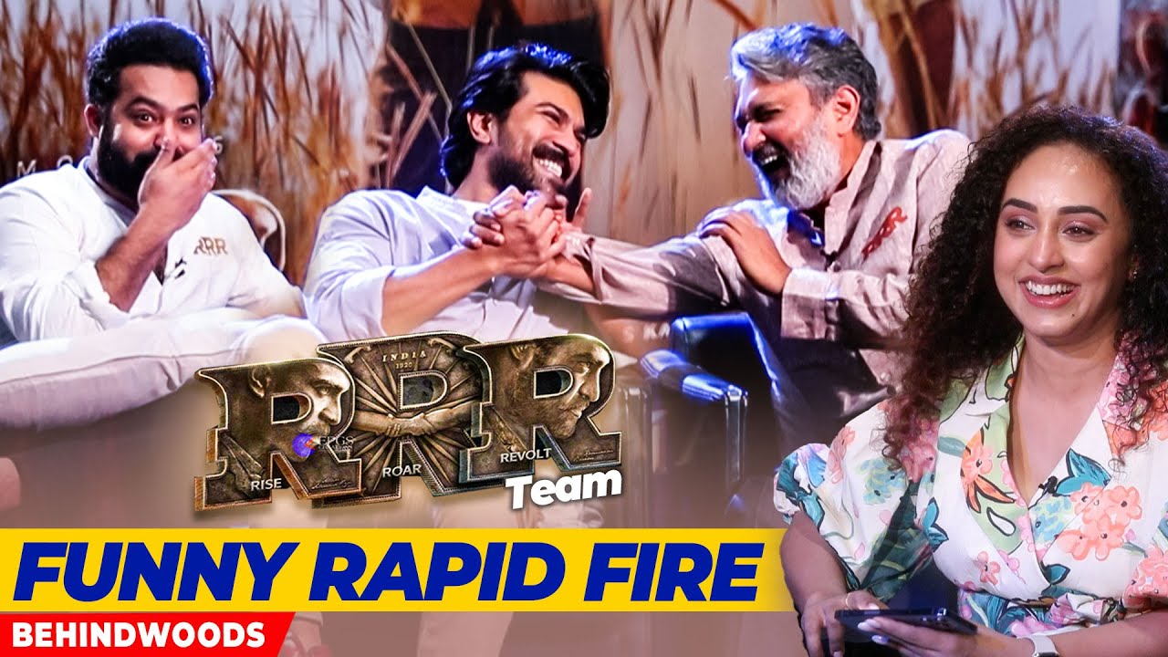 Pearle-യുടെ Rapid Fire Round-ൽ കുടുങ്ങി🤣 Ram Charan-ഉം NTR-ഉം😅👌