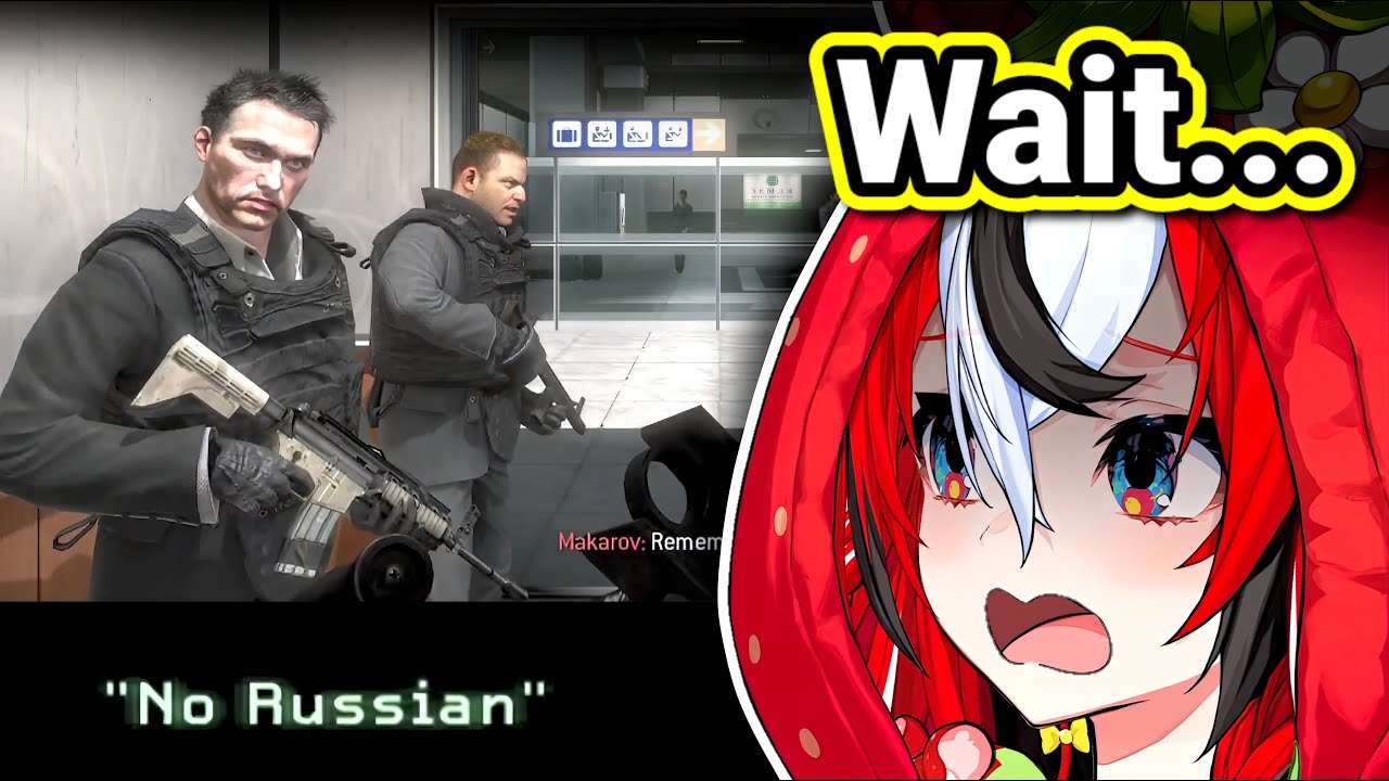 𝗕𝗮𝗲'𝘀 𝗥𝗲𝗮𝗰𝘁𝗶𝗼𝗻 𝘁𝗼 𝘁𝗵𝗲 𝗶𝗻𝗳𝗮𝗺𝗼𝘂𝘀 '𝗡𝗼 𝗥𝘂𝘀𝘀𝗶𝗮𝗻' 𝗠𝗶𝘀𝘀𝗶𝗼𝗻 |Hololive|