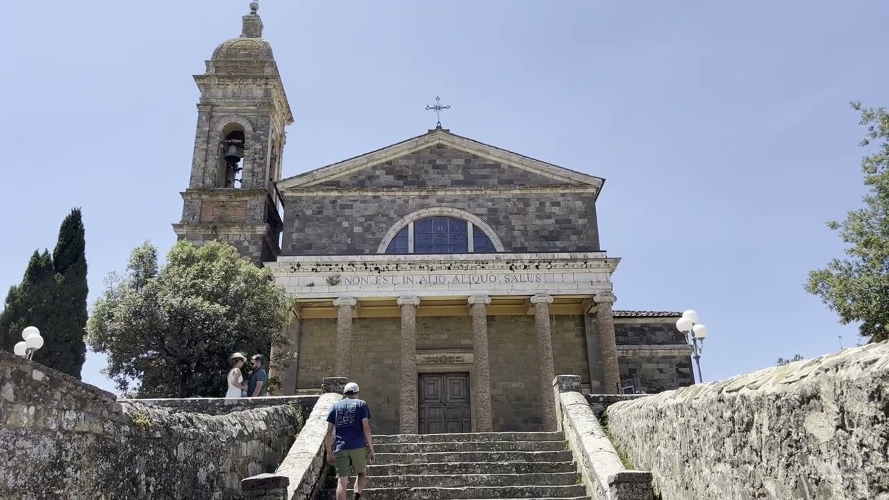 Италия. День 9. Тоскана. Город Монталчино. Tuscany Montalcino