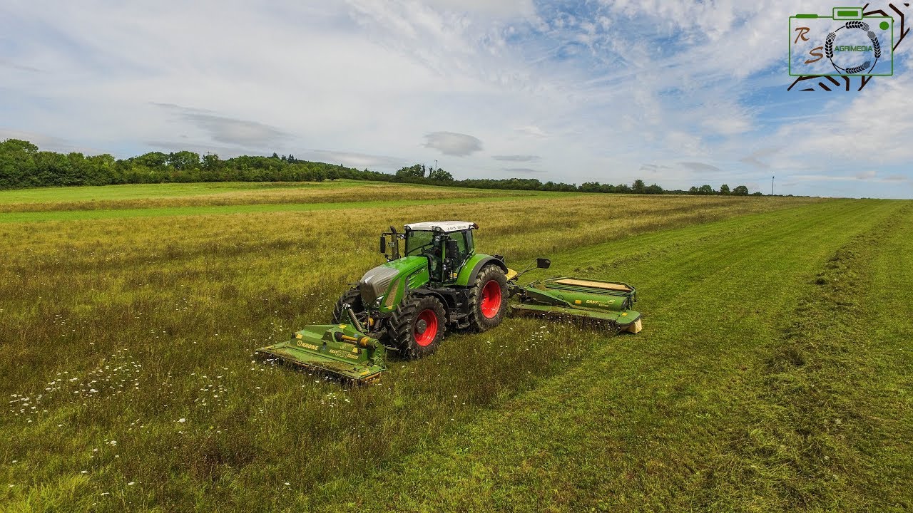 Fendt 939 Vario S4/ Nature Green/ Design Line/ Krone Easycut B1000 CV Collect/ Agrarservice Braun