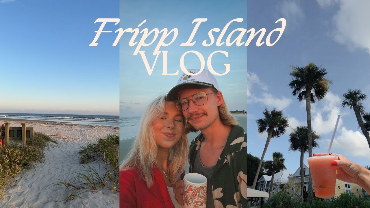 FRIPP ISLAND BEACH VLOG 🐚 🌊 much-needed beach trip, exploring Fripp Island, what to do on Fripp