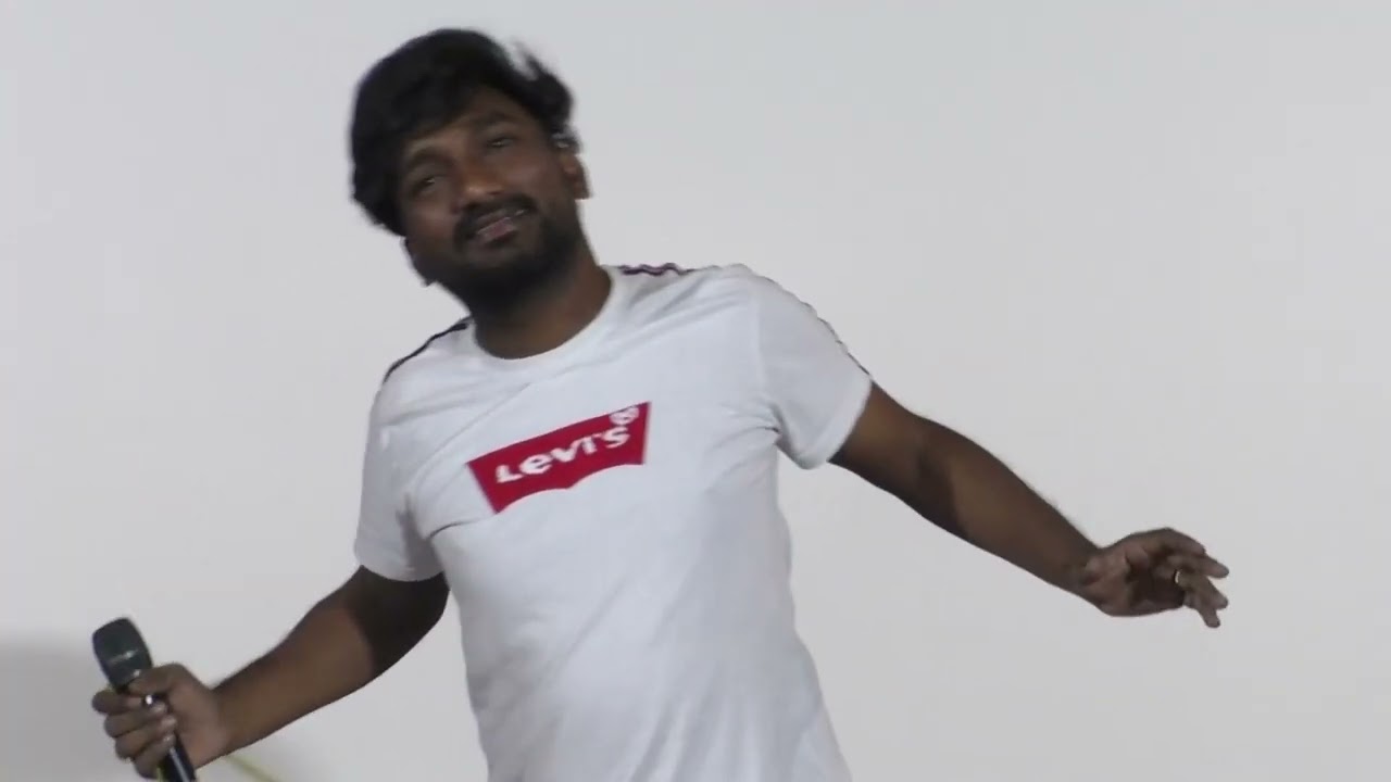 COMIC ANAND MIMICRY PERFORMANCE IN VANDE BHARAT MOVIE PRESS MEET.