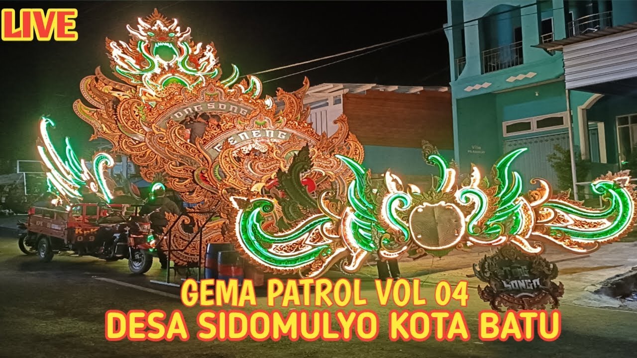 LIVE PAWAI PATROL DESA SIDOMULYO KOTA BATU VOL 04