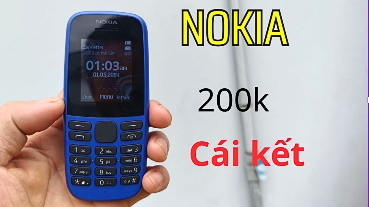Mua điện thoại Nokia 105 giá 200k ở trên shopee và cái kết !