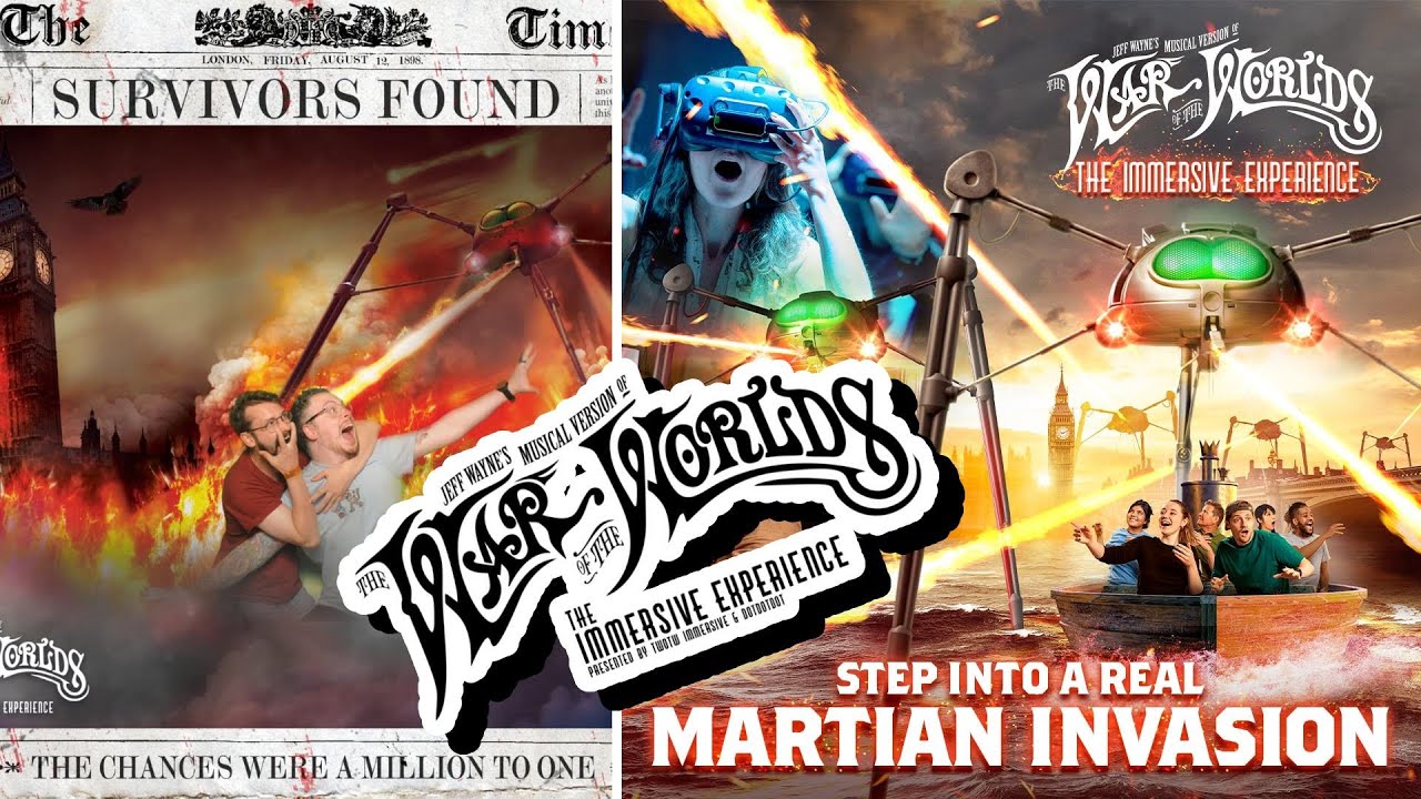 THE WAR OF THE WORLDS IMMERSIVE EXPERIENCE | LONDON | VLOG & REVIEW