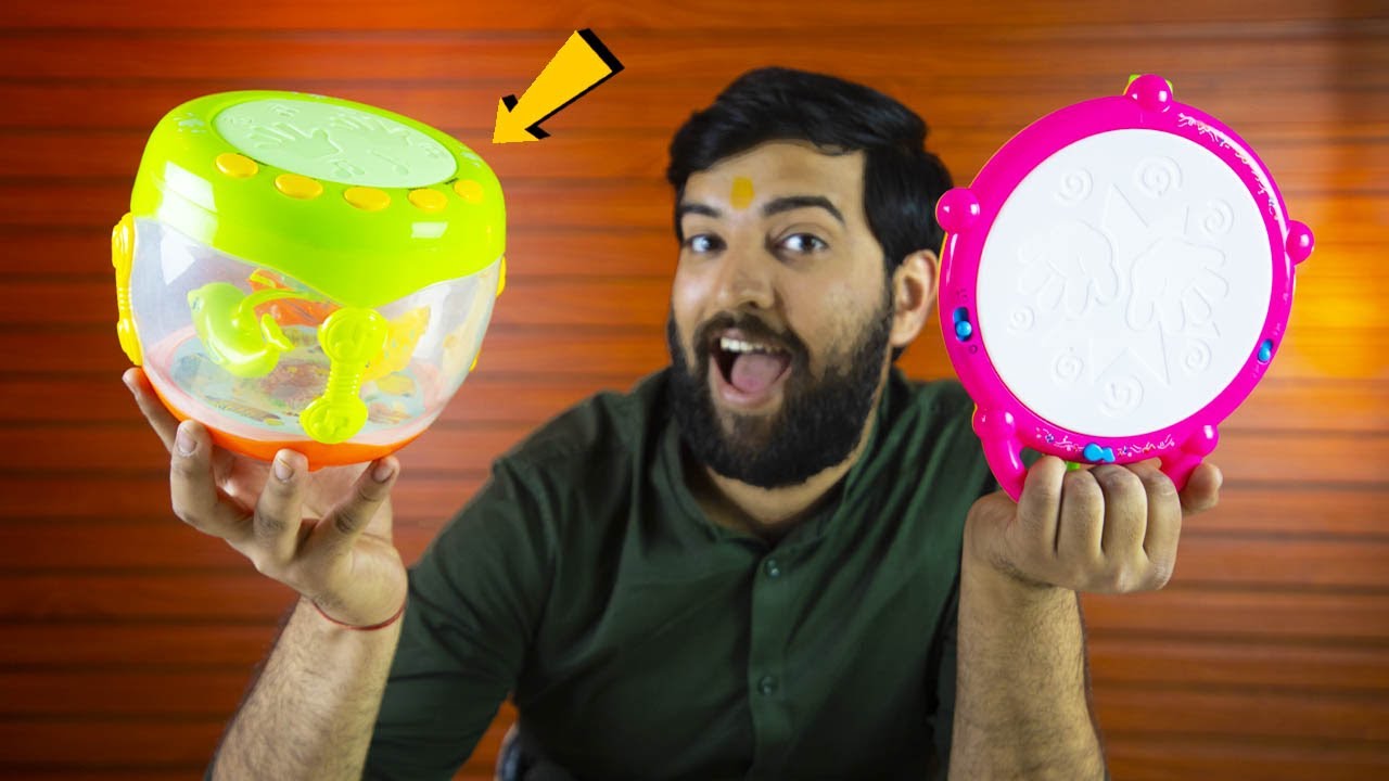 Which is the best Musical Toy | Unboxing Kids Drum Set | Electronic Drum Toy | Flash Drum
