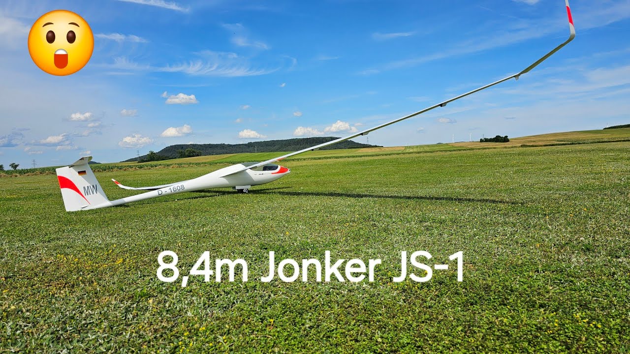 Jonker JS-1 Revelation  8,4m REMEC giant scale Glider 25kg, 12S FES