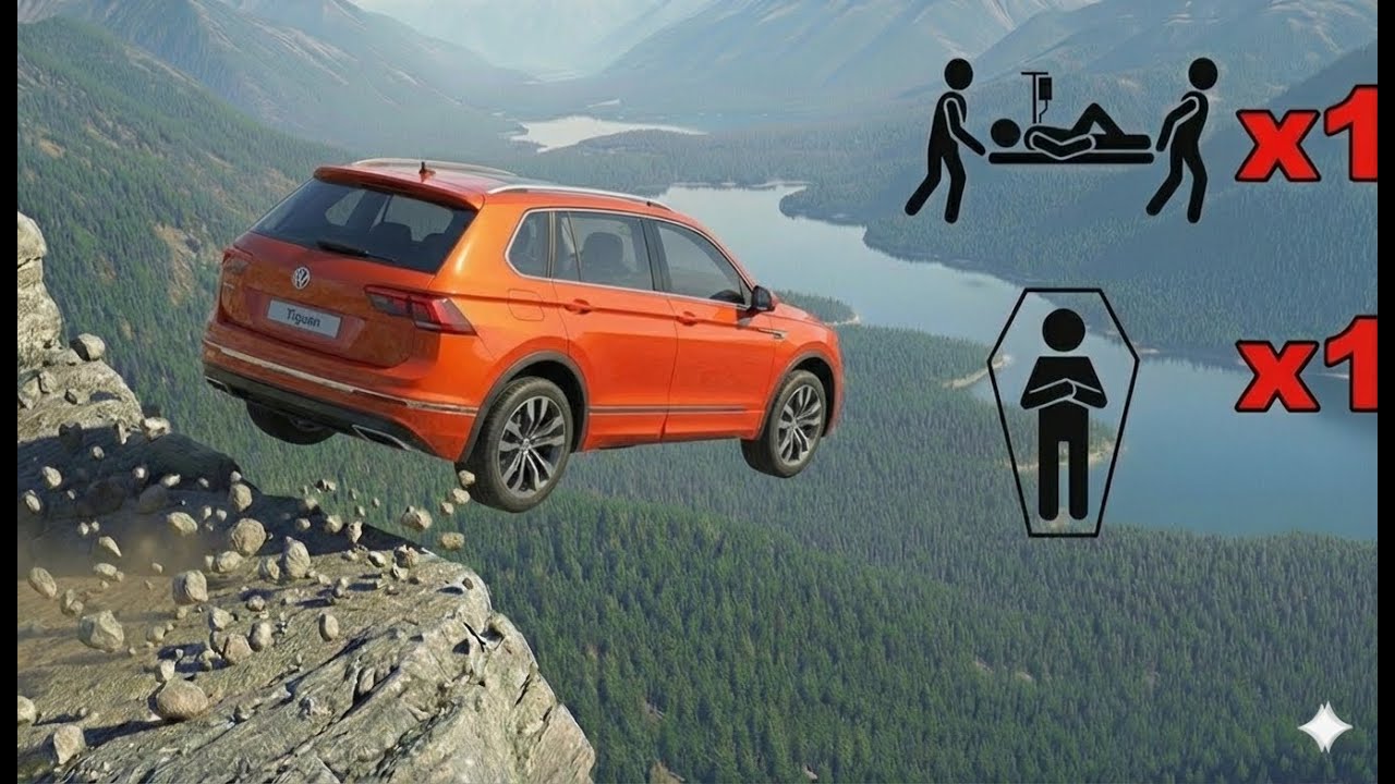 BeamNG.drive Realistic Crashes #9 | Epic Survival Chance Test
