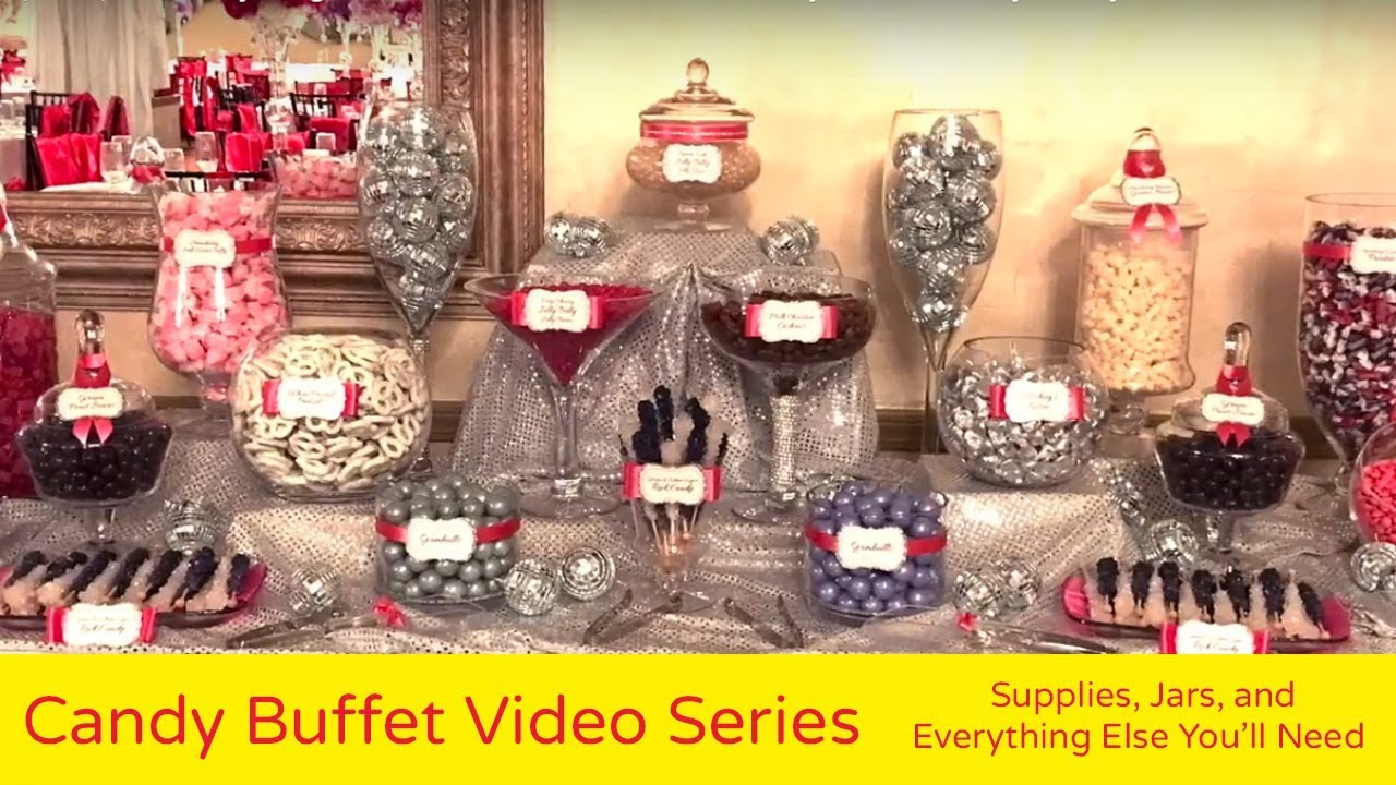 Everything Else You’ll Need to Create a Candy Buffet - Part 5 Candy Buffet Tips from All City Candy