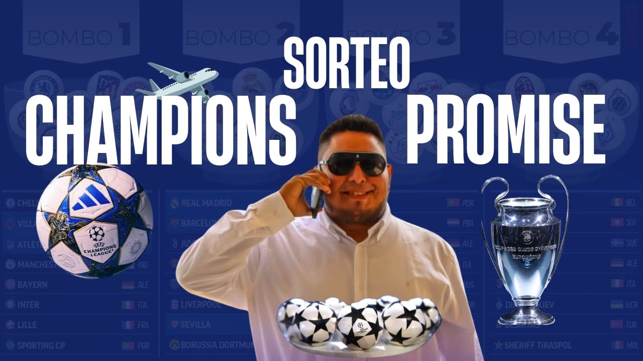 Asistimos al sorteo de la Champions Promise 