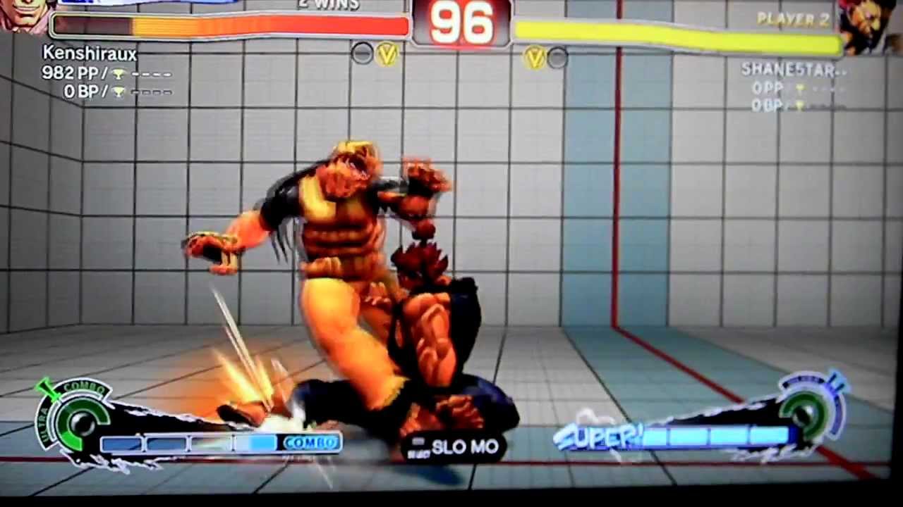 スーパーⅣ AE : Kenshiraux [DA] vs SHANE5TAR [AK]