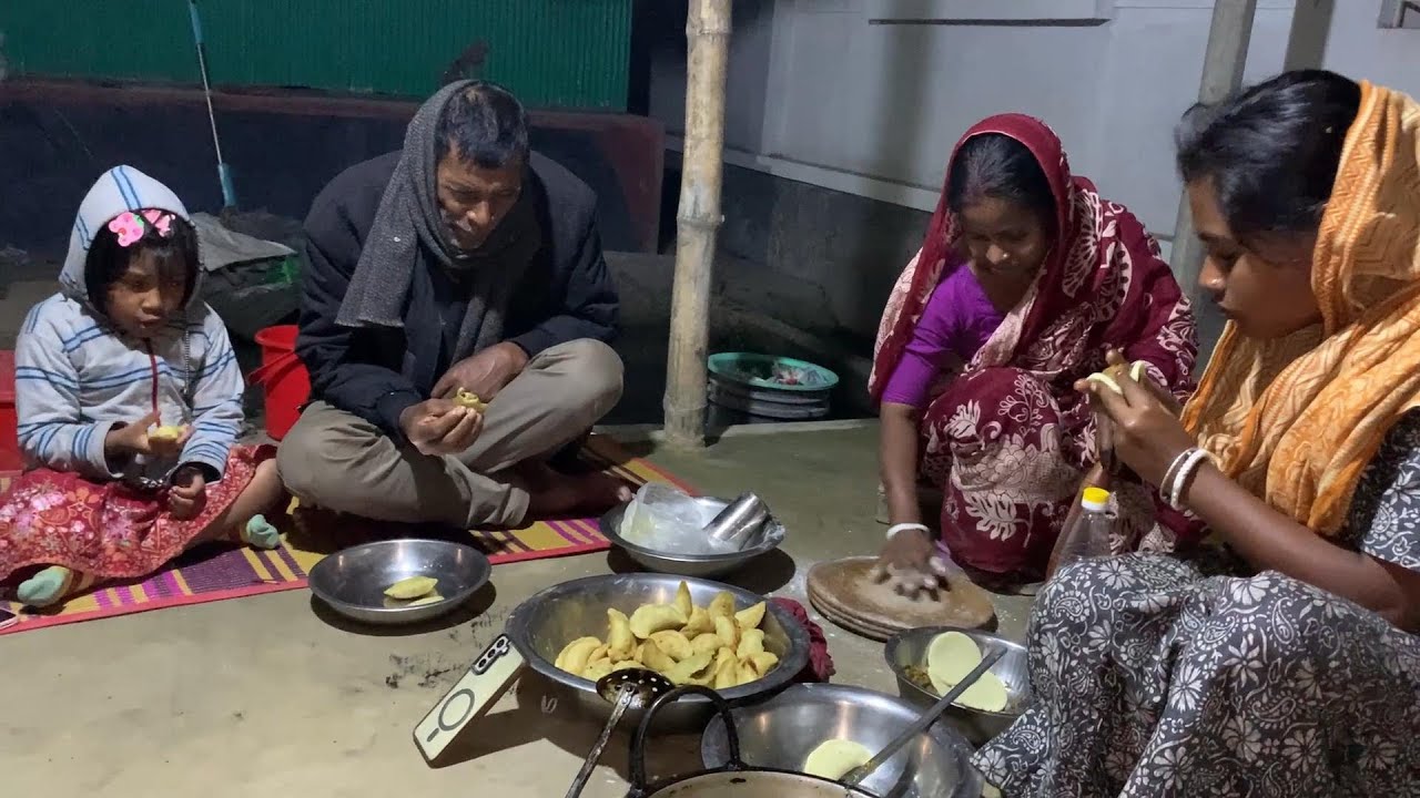 শাশুড়ি মা আজ আমাদের কি পিঠা বানিয়ে খাওয়ালো 🍚village soil with anu