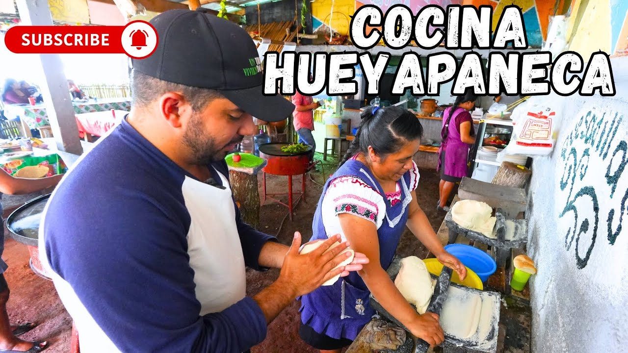 ¡Como URUGUAYO NUNCA IMAGINE HACER ESTO!, visitando el pueblo de HUEYAPAN. #puebla #mexicoprofundo