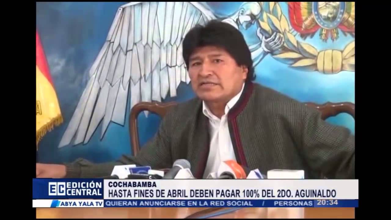 Segundo aguinaldo en el sector privado se pagar&aacute; hasta abril &ndash; Lunes 2 de noviembre 2015