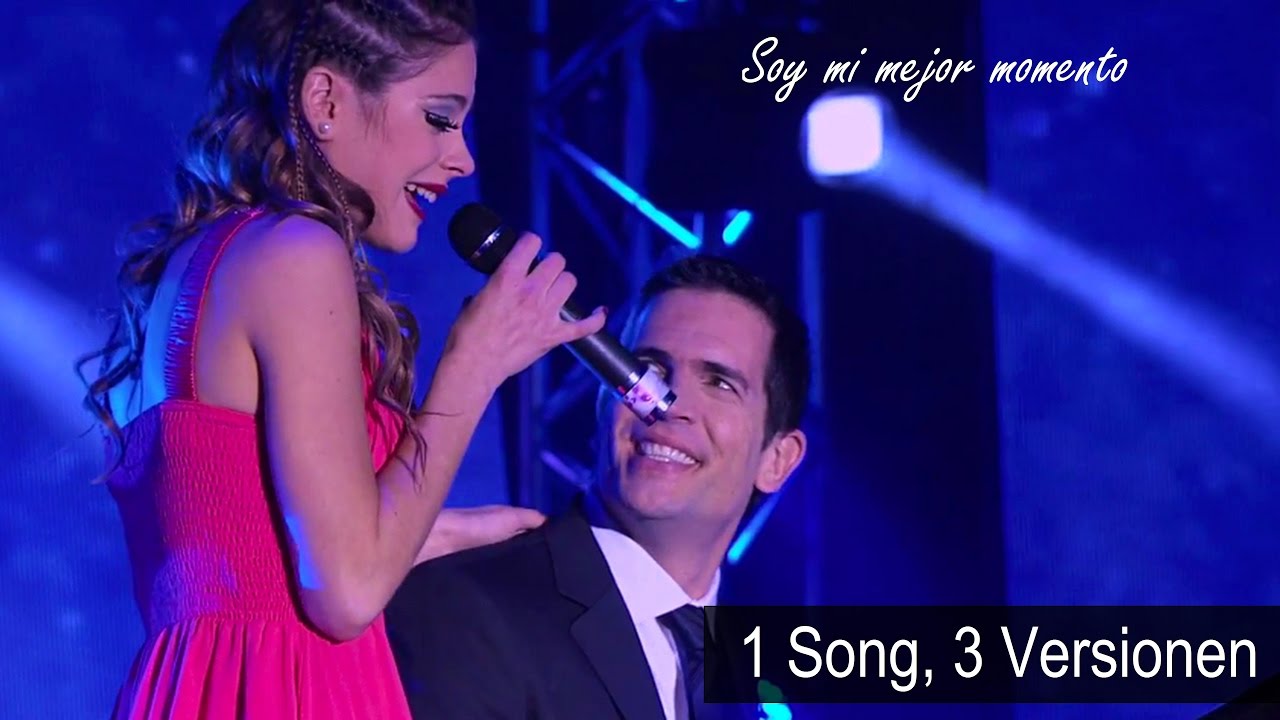 Soy mi mejor momento / 1 Song, 3 Versionen